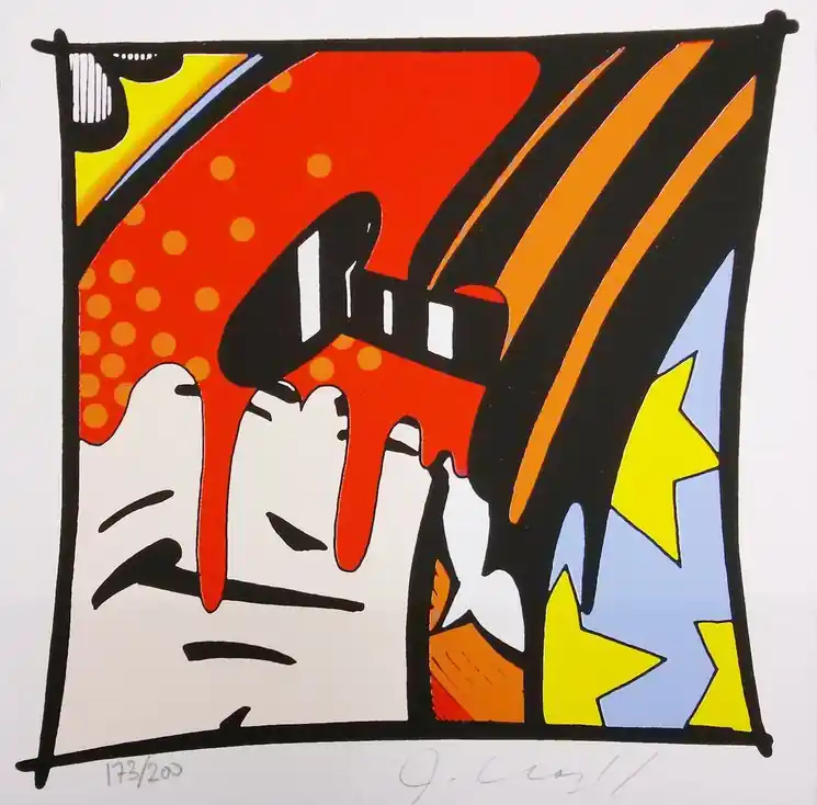 ▷ Crash edition by John Matos Crash, 2012 | Screen print Hassle-Free Returns