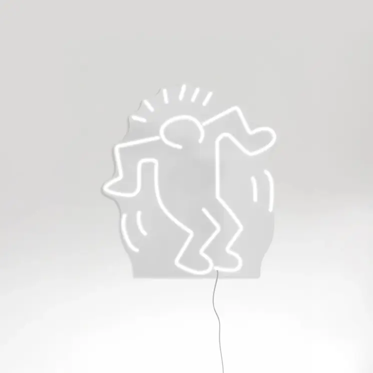 ▷ Dancing Man YP x Keith Haring by Keith Haring, 2024 | Neon Design Bulk Order