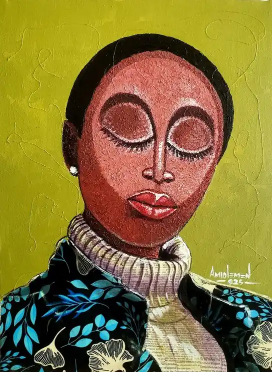 Fast Shipping ▷ Olamide by Amiolemen Emmanuel, 2025 | Pencil Paintings