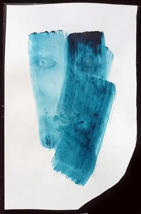 Affordable ▷ Piece of sky 1 by Saverio Filioli Uranio, 2025 | Acrylic Painting