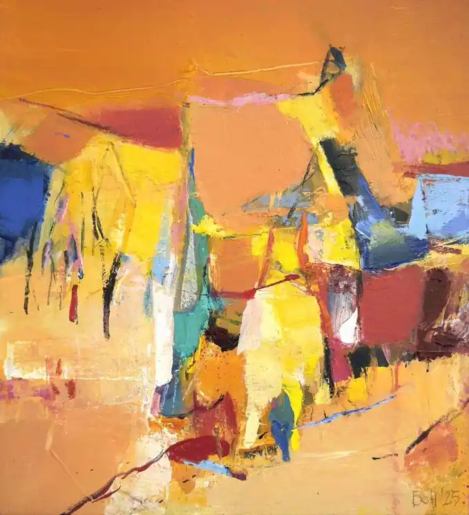 ▷ Summer by Plamen Bonev, 2025 | Oil Painting for Sale Affordable