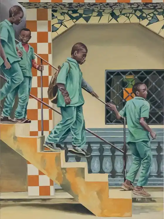 ▷ L'appel des couleurs by Matthieu Delfini, 2024 | Acrylic Painting Handmade