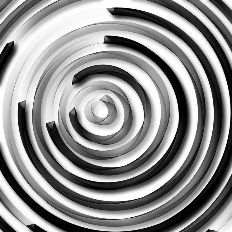 Top Rated ▷ Trispiral by Sumit Mehndiratta, 2025 | Giclée Print