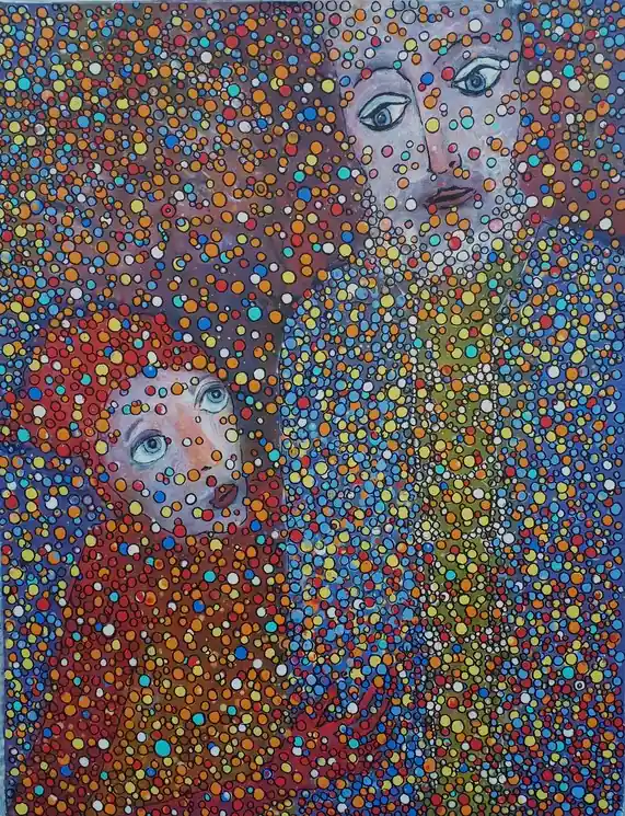 ▷ Der Bettler by Friedhard Meyer, 2025 | Acrylic Painting Flash Sale