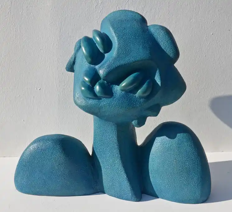 ▷ Questionnement2/5 by Bernard Métranve, 2025 | Bronze Sculpture for Sale Top Pick