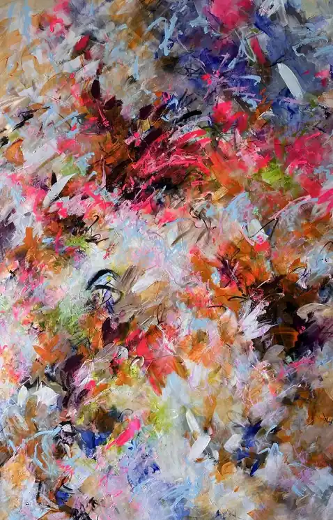▷ Whatever you want, my love by Viktoria Ganhao, 2025 | Acrylic Painting Bulk Order