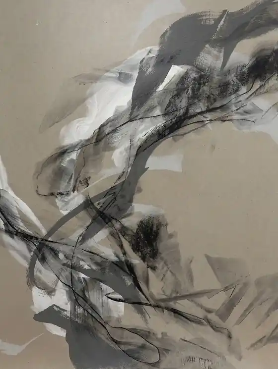▷ Presque gris 9 by LN Le Cheviller, 2021 | Acrylic Painting Best Seller