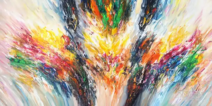 Professional Grade ▷ One of these days XXL 9 by Peter Nottrott, 2022 | Acrylic Painting