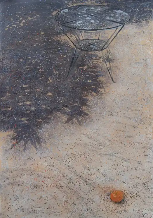 Secure Checkout ▷ Palermo_02 by Galya Popova, 2025 | Pastel Drawing