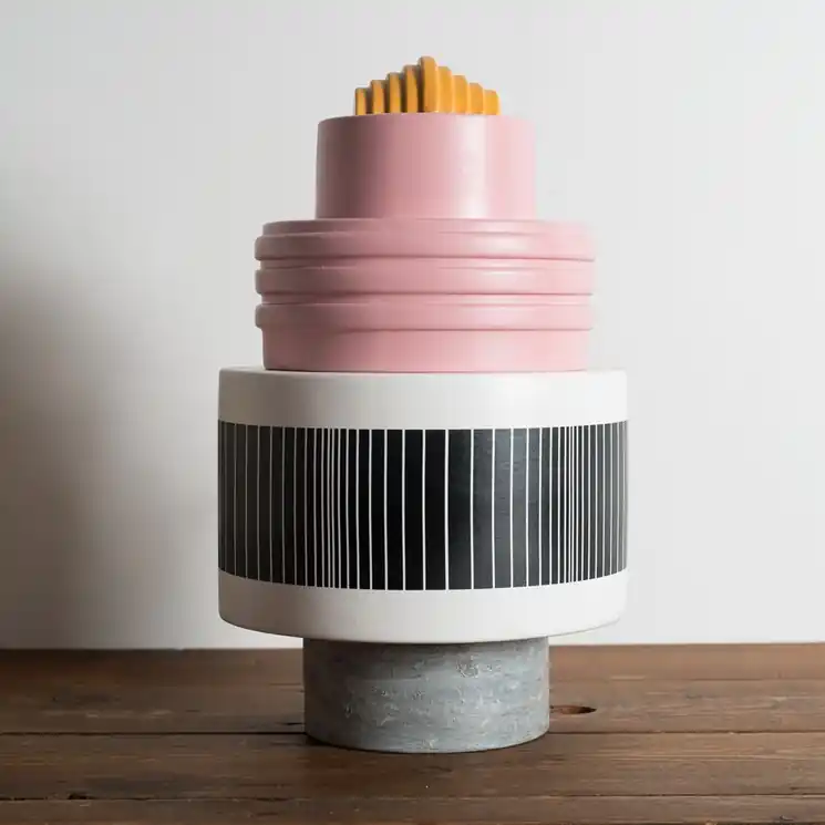 Buy Today ▷ Drab days and Coloured Minds #3 by Giò Schiano, 2000 | Ceramic Sculpture for Sale