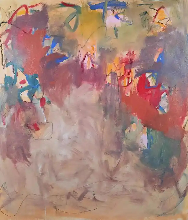 Genuine ▷ Frankenthaler by Emily Starck, 2022 | Acrylic Painting