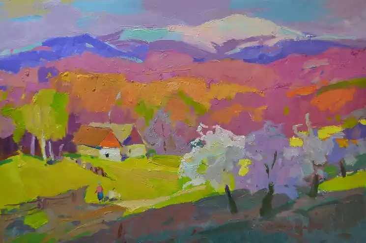▷ Sunny days by Alexander Shandor, 2022 | Oil Painting for Sale Viral