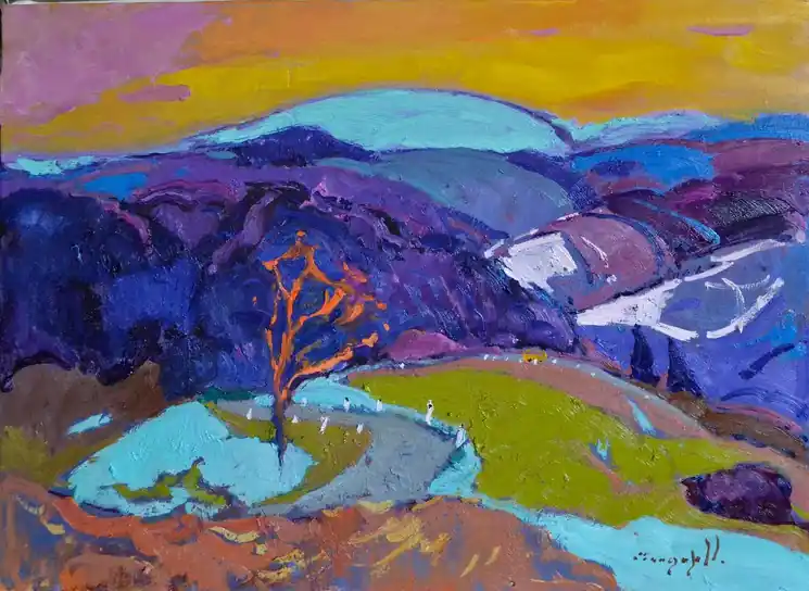 ▷ Last flight by Alexander Shandor, 2019 | Oil Painting for Sale Cheap