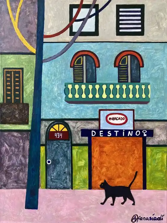 Price Drop ▷ Destino by Olga Afanasiadi, 2019 | Acrylic Painting