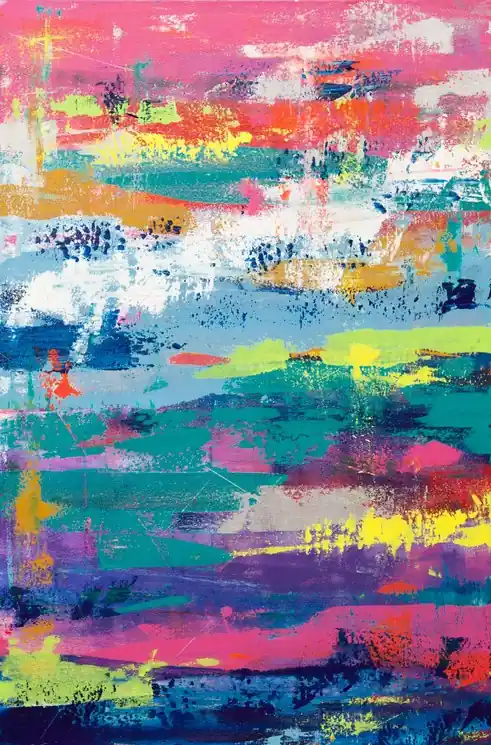 ▷ Reclaimed 6 by Hilary Winfield, 2022 | Acrylic Painting Handmade