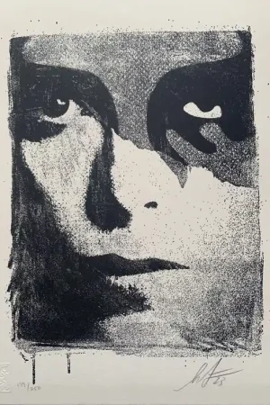 ▷ A cracked icon letterpress by Shepard Fairey (Obey), 2023 | HD print Free Shipping