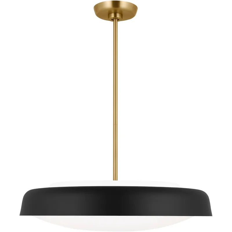 kate spade new york Draper 3 Light 22 inch Midnight Black Pendant Ceiling Light Money Back Guarantee