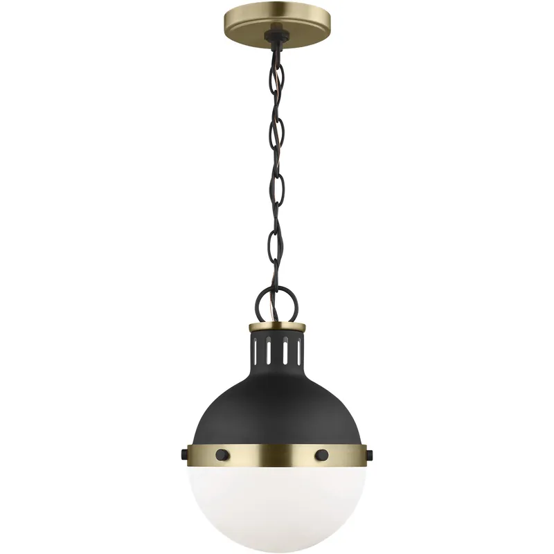 TOB by Thomas O'Brien Hanks Pendant Ceiling Light in Midnight Black One Day Deal