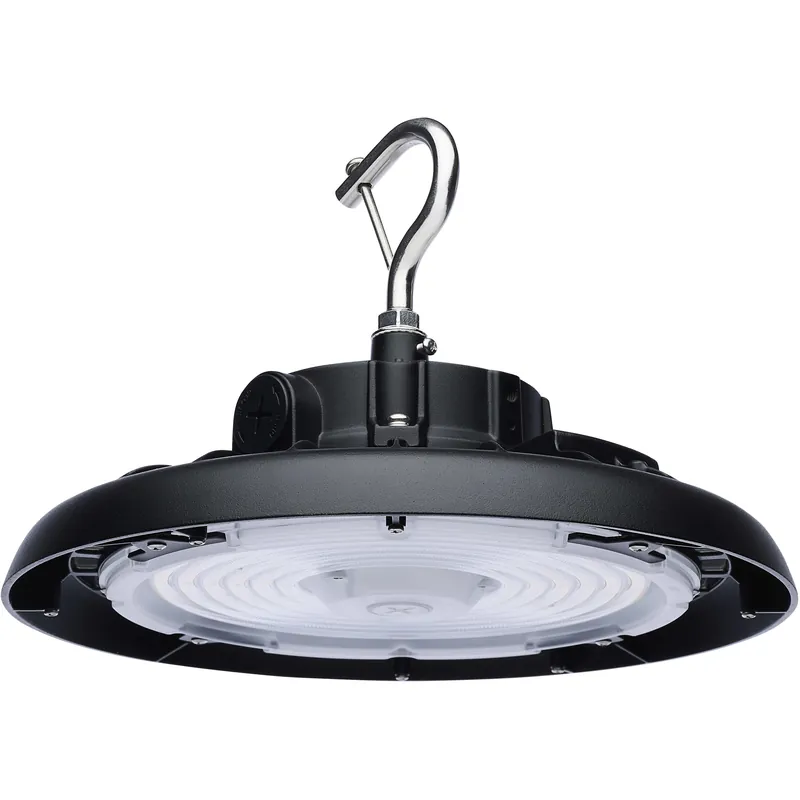 High Bay LED 11 inch Black UFO Ceiling Light Next Day Delivery