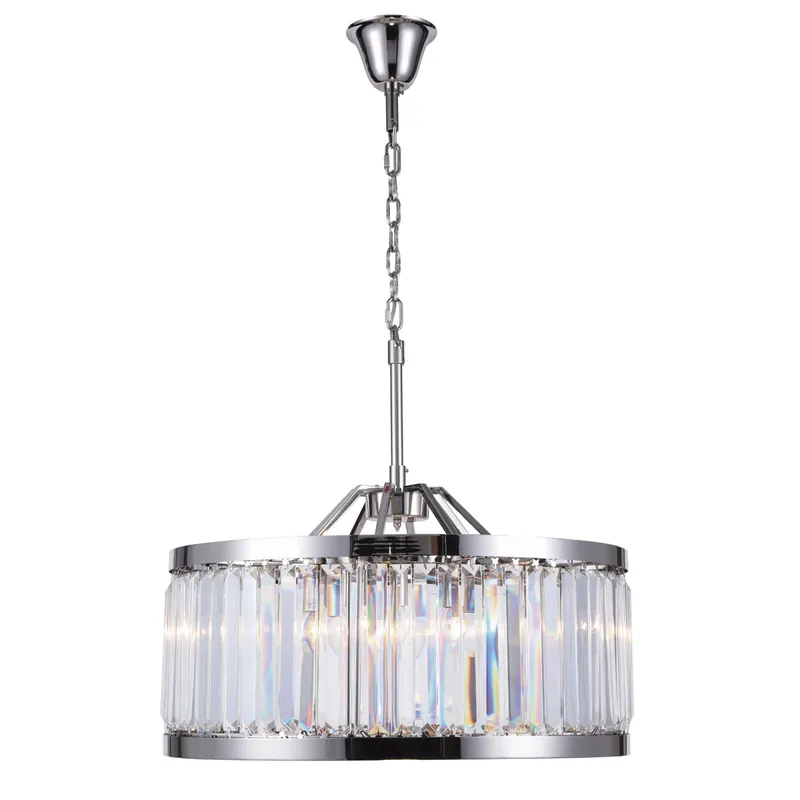 Chelsea 8 Light 28 inch Polished Nickel Chandelier Ceiling Light, Urban Classic Wholesale