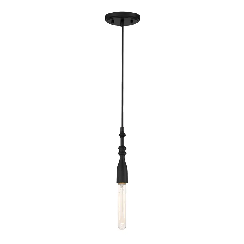 Louise 1 Light 5 inch Matte Black Pendant Ceiling Light Secure Checkout