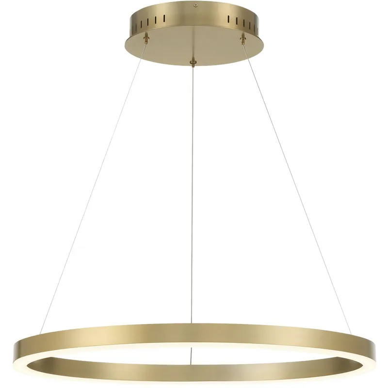 Buy Online Spunto LED 27.5 inch Gold Chandelier Ceiling Light