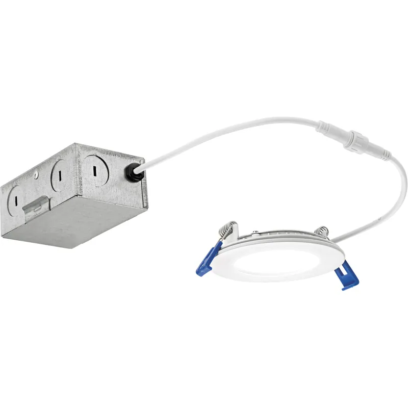 Fresh Stock Direct To Ceiling Slim Textured White Downlight