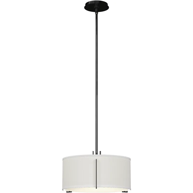 Exos 3 Light 16.1 inch Ink Pendant Ceiling Light in Natural Anna Certified