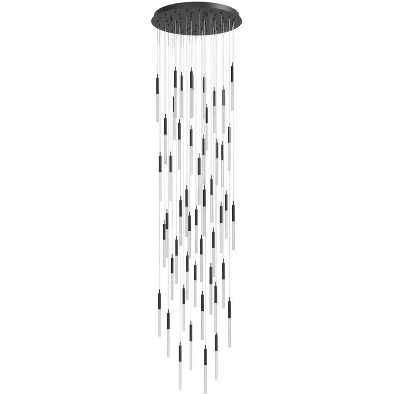 Main St. LED 37 inch Black Multi Port Pendant Ceiling Light Latest