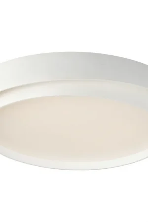 Ziggurat LED 31.5 inch White Flush Mount Ceiling Light Popular
