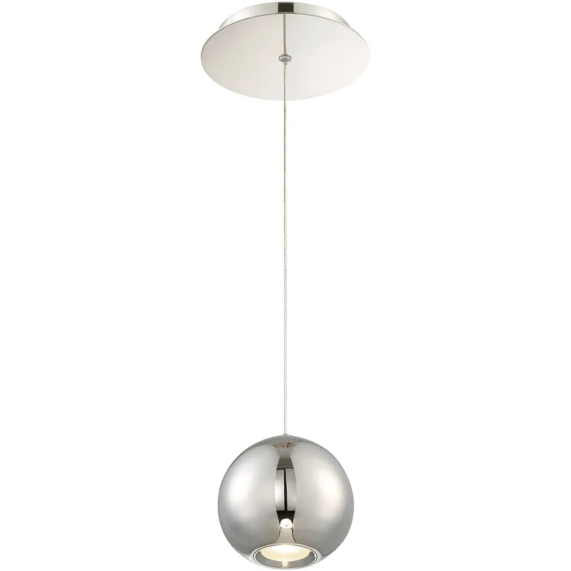 Acid LED 4.5 inch Polished Nickel Pendant Ceiling Light Save Now