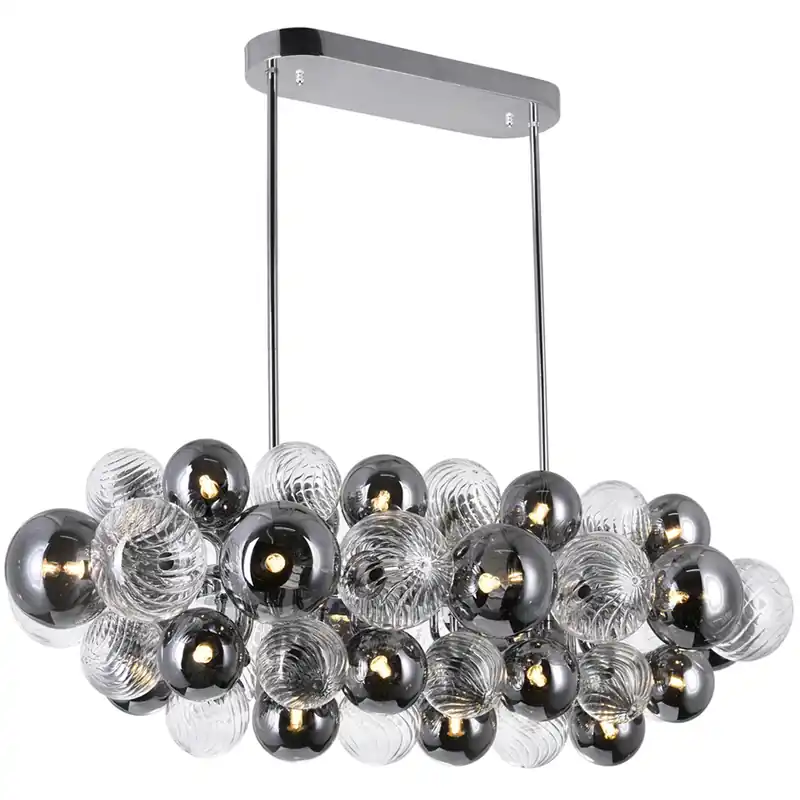Pallocino LED 39 inch Chrome Island/Pool Table Light Ceiling Light Top Rated