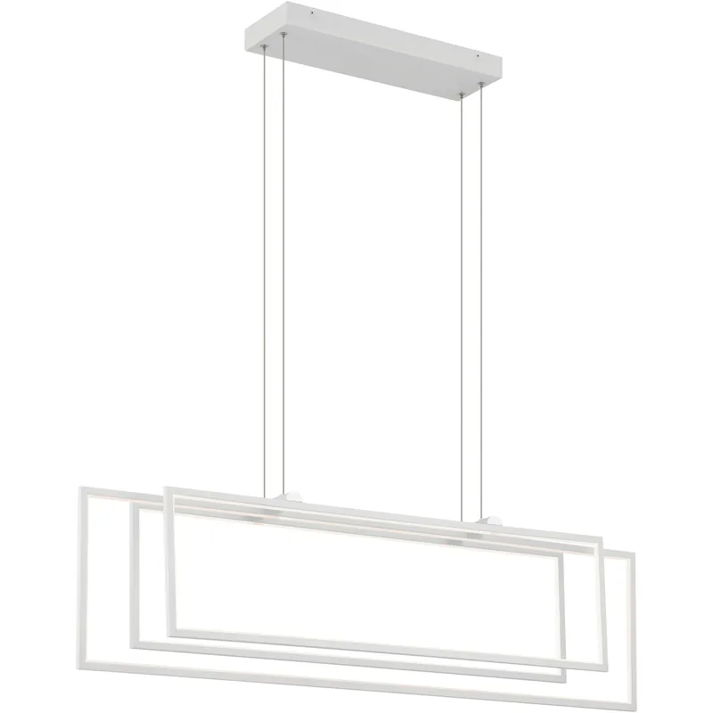 Jestin LED 5.75 inch White Chandelier Ceiling Light, Single Clearance