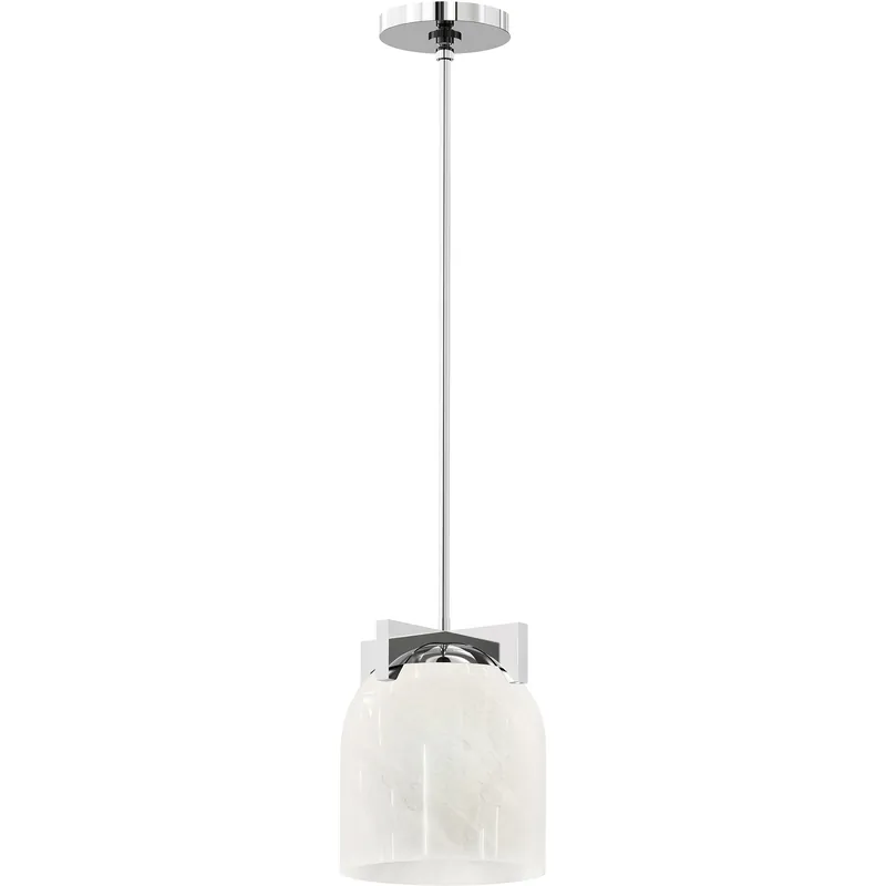 Today Only Scoop 1 Light 8 inch Polished Chrome Single Pendant Ceiling Light