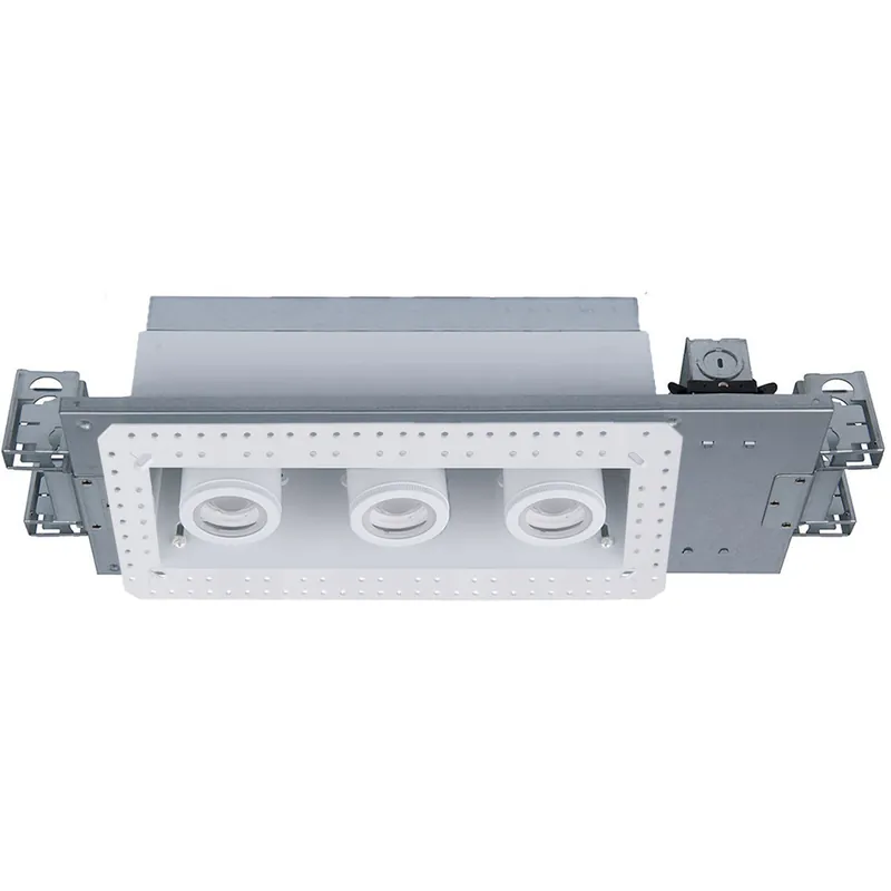 Silo Multiples LED White White Multiple Recessed Trim in 4000K, White/White Same Day Shipping