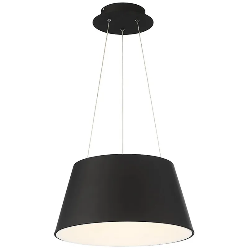 Popular Vida LED 18 inch Black Pendant Ceiling Light, dweLED