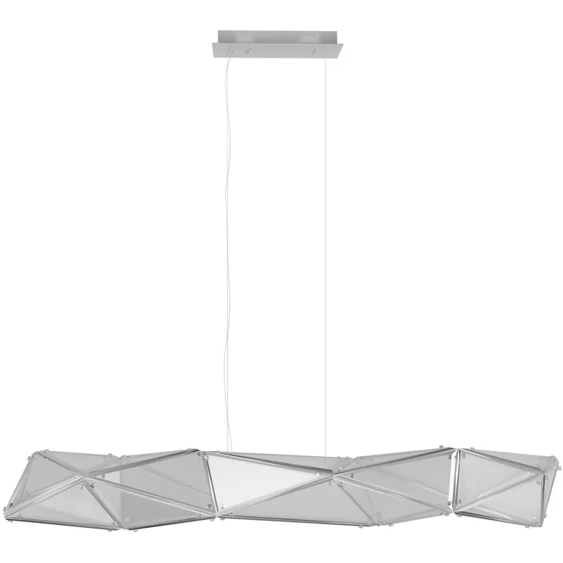 Seoul LED 10 inch Chrome Pendant Ceiling Light Money Back Guarantee