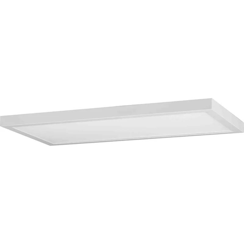 Same Day Shipping Everlume LED Satin White Linear Panel Flush Mount Ceiling Light, Progress LED