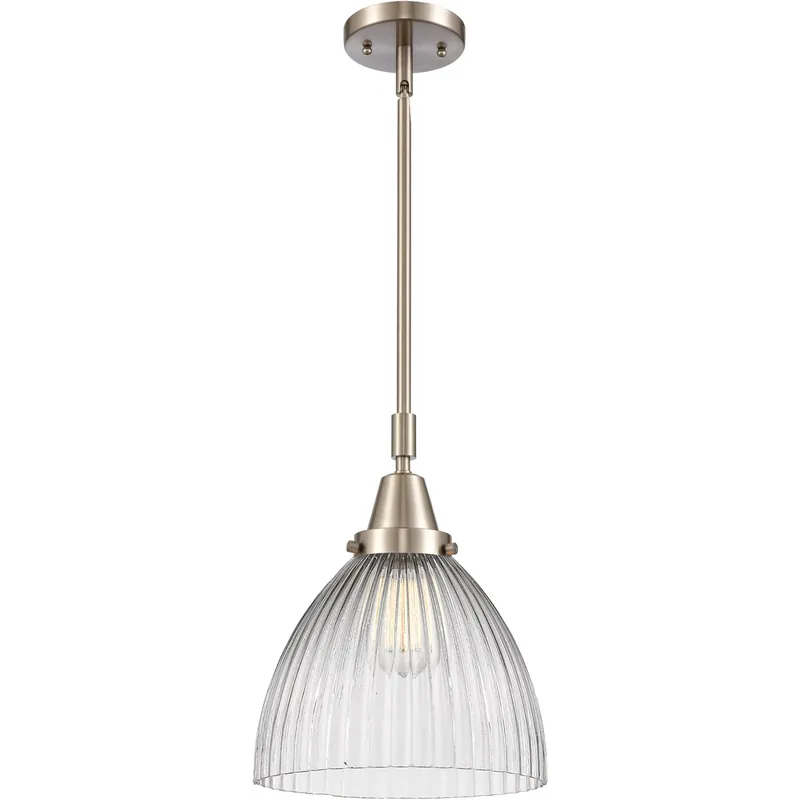 Franklin Restoration Seneca Falls 1 Light 10 inch Brushed Satin Nickel Mini Pendant Ceiling Light Top Pick