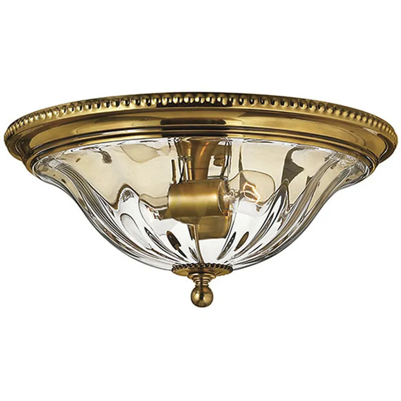 Trending Cambridge 2 Light 16.25 inch Burnished Brass Indoor Flush Mount Ceiling Light