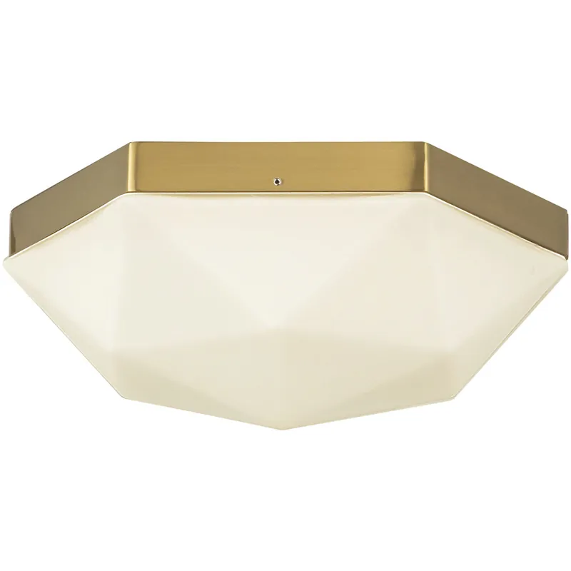 Alora Mood Krysta 2 Light 10.5 inch Brushed Gold Flush Mount Ceiling Light Latest