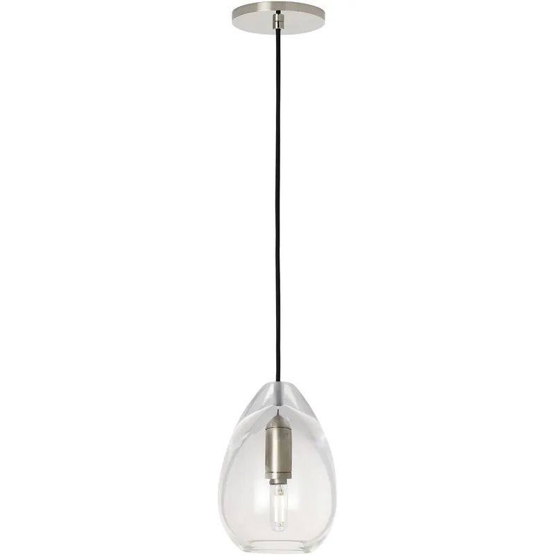 While Supplies Last Sean Lavin Alina LED 6.8 inch Polished Nickel Line-Voltage Pendant Ceiling Light