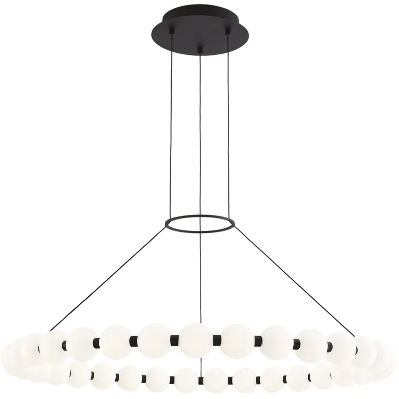 Sean Lavin Orbet LED 36.1 inch Polished Nickel Chandelier Ceiling Light, Integrated LED Low Price