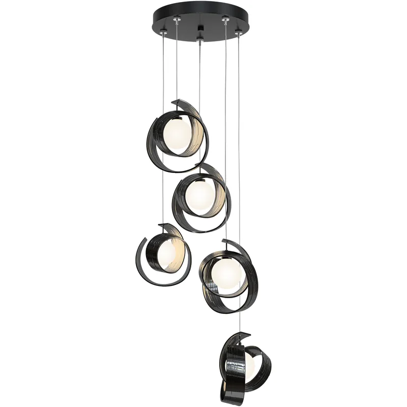 Riza 5 Light 19.1 inch Ink Pendant Ceiling Light Professional Grade