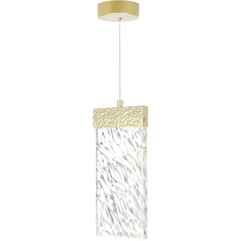 Carolina LED 1 inch Gold Leaf Down Mini Pendant Ceiling Light Best Choice