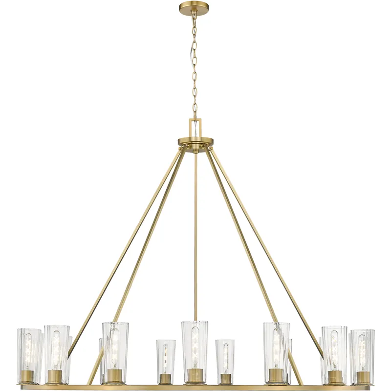 New Arrival Titus 15 Light 62.5 inch Modern Gold Chandelier Ceiling Light