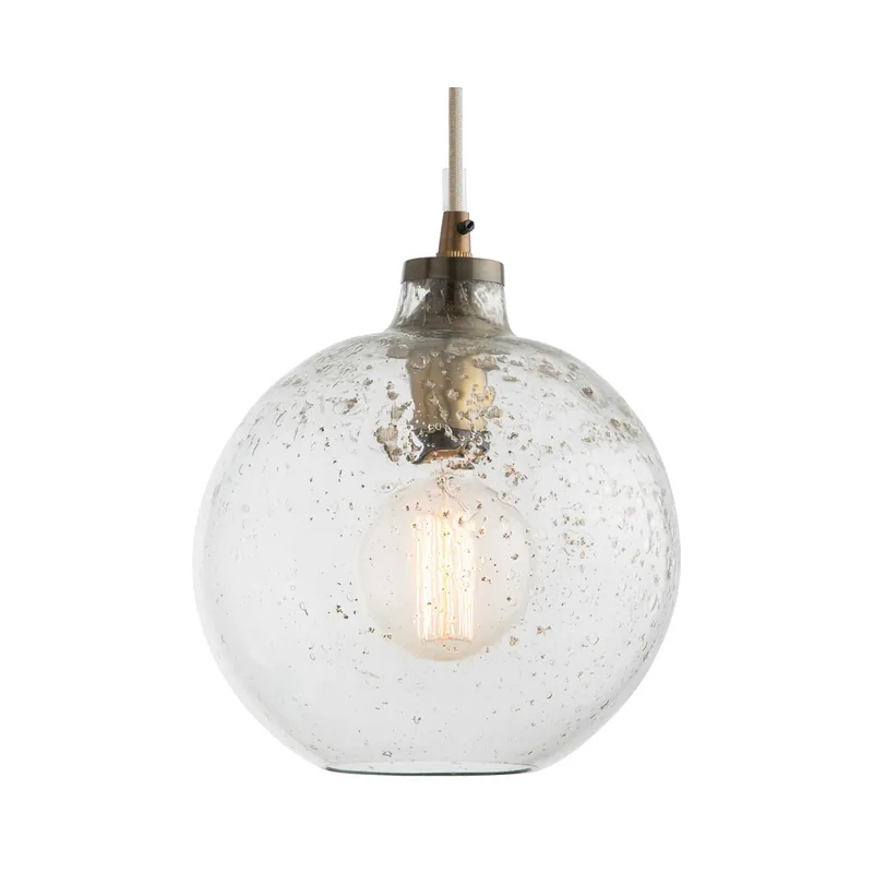 Monica 1 Light 9.5 inch Antique Brass Pendant Ceiling Light Price Drop
