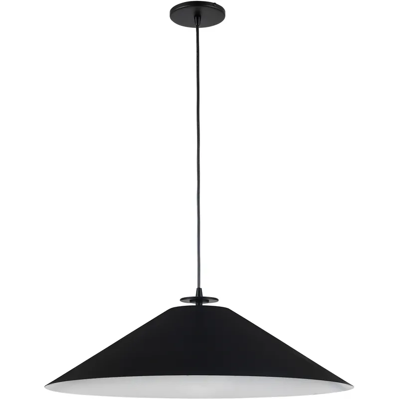 Prudence 1 Light 24 inch Matte Black Pendant Ceiling Light Best Seller