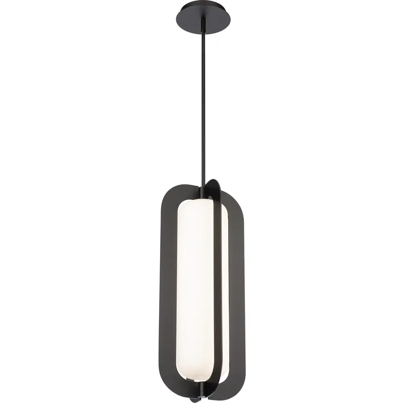 Echelon 1 Light 9 inch Black Pendant Ceiling Light Seasonal Sale