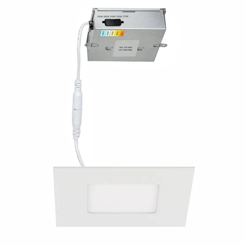 Budget Lotos LED White Complete Kit Recessed Lighting